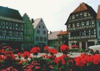 Foto vom Marktplatz Mellrichstadt