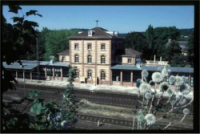 Der Bahnhof in Veitshöchheim