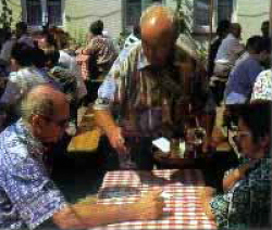 In einer Häckerwirtschaft In einer Häckerwirtschaft