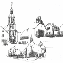 Collenberg - Gebäudeskizzen Collenberg - Gebäudeskizzen