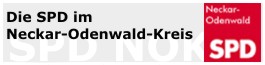 Internetauftritt der SPD Neckar-Odenwald-Kreis